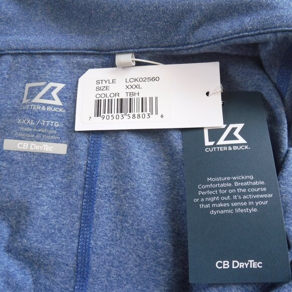 BNWT Cutter & Buck Dry Tec light weight woman's jacket, size XXXL - Picture 5 of 6